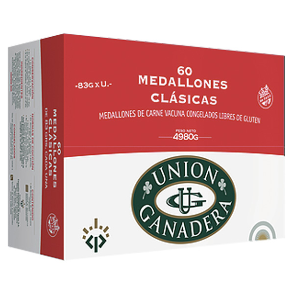 60 MEDALLONES UNION GANADERA 83 GRAMOS