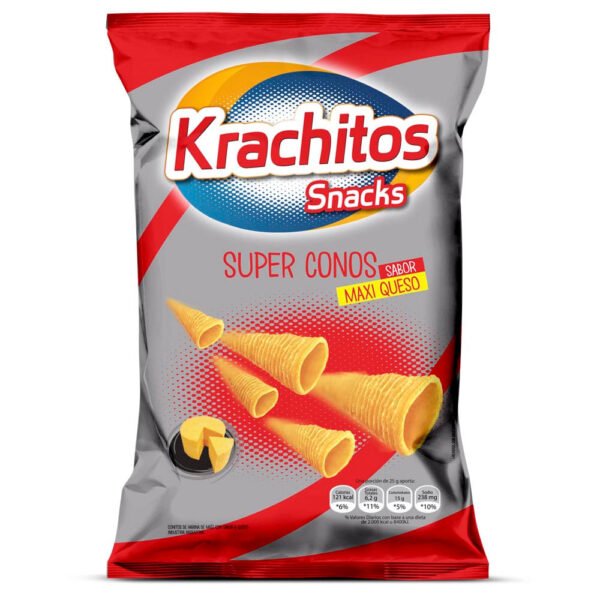 SUPER CONO MAXI QUESO KRACHITOS x 135 GRAMOS