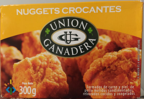 NUGGET UNION GANADERA 20 PAQUETES x 300 GRAMOS