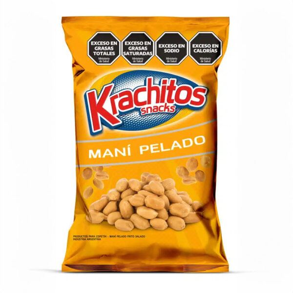 MANI PELADO SALADO KRACHITOS x 70 GRAMOS