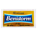 MOSTAZA BENIDORM 200 UNIDADES 8 GRAMOS