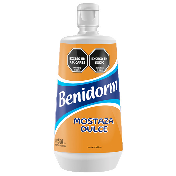 MOSTAZA DULCE BENIDORM PROMO 500 GRAMOS